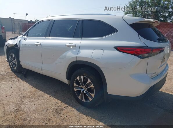 5TDGARAH6MS506875 2021 TOYOTA HIGHLANDER White Tył lewy
