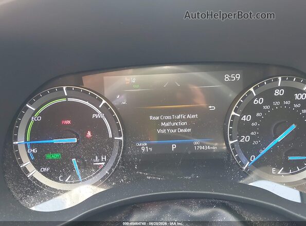 5TDGARAH6MS506875 2021 TOYOTA HIGHLANDER White Widok tylnych siedzeń