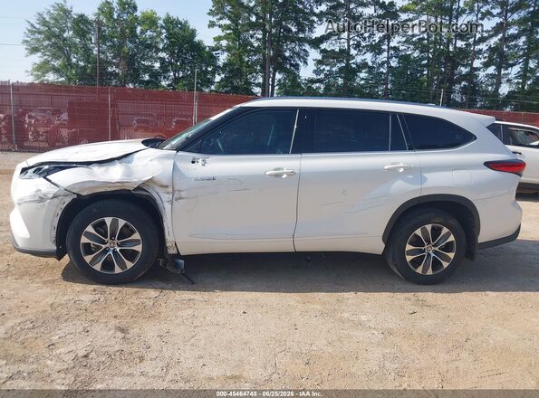 5TDGARAH6MS506875 2021 TOYOTA HIGHLANDER White Widok z przodu