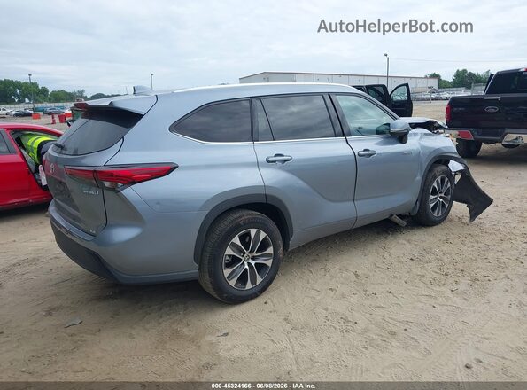 5TDGARAHXMS009229 2021 TOYOTA HIGHLANDER Gray Հետևի աջ