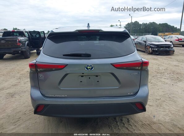 5TDGARAHXMS009229 2021 TOYOTA HIGHLANDER Gray 
