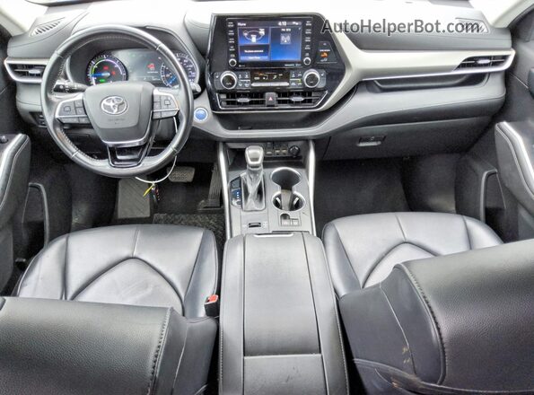 5TDGBRCH5MS031472 2021 TOYOTA HIGHLANDER Синий 