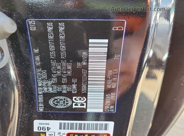 5TDGRKEC1SS244937 2025 TOYOTA SIENNA Black 