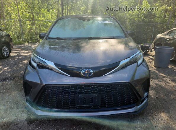 5TDGSKFC1MS016118 2021 TOYOTA SIENNA Gray 