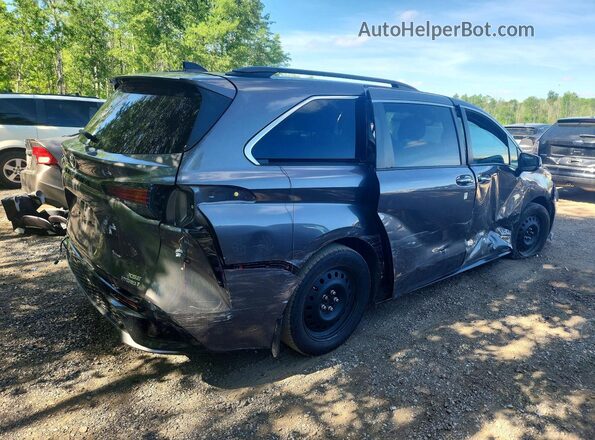 5TDGSKFC1MS016118 2021 TOYOTA SIENNA Gray 