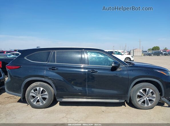 5TDGZRAH2MS536691 2021 TOYOTA HIGHLANDER Black Панорамний вид салону 360°