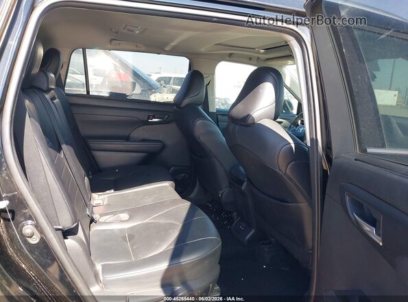 5TDGZRAH2MS536691 2021 TOYOTA HIGHLANDER Black Вид наклейки з VIN-кодом