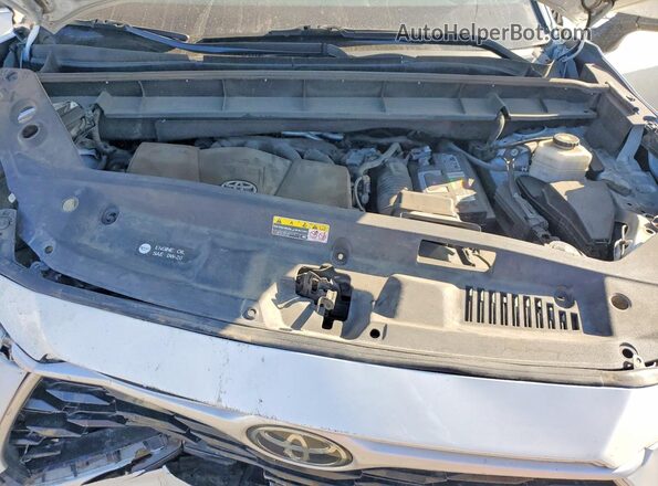 5TDGZRAH4LS021836 2020 TOYOTA HIGHLANDER White Engine compartment view