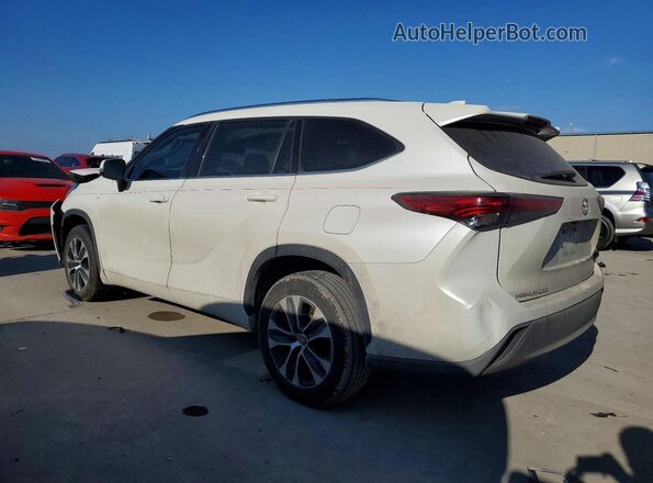 5TDGZRAH4LS021836 2020 TOYOTA HIGHLANDER White Rear left