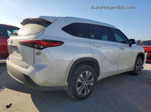 5TDGZRAH4LS021836 2020 TOYOTA HIGHLANDER White Rear right