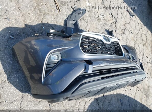 5TDGZRAH5LS505014 2020 TOYOTA HIGHLANDER Gray Vista del cuadro de instrumentos