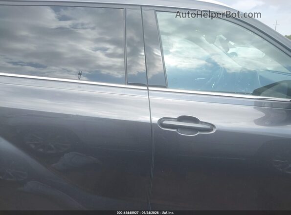 5TDGZRAH5MS068908 2021 TOYOTA HIGHLANDER Gray 360 interior view
