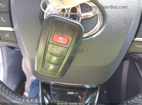 5TDGZRAH5MS524972 2021 TOYOTA HIGHLANDER Gray წინა პანელის ხედი