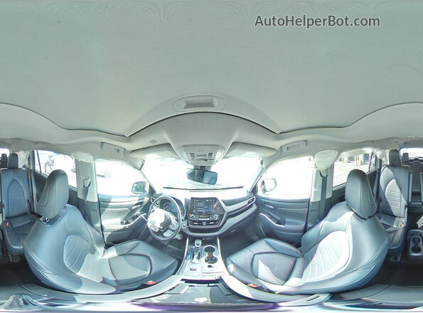 5TDGZRAH6LS009672 2020 TOYOTA HIGHLANDER Blue 360 interior view