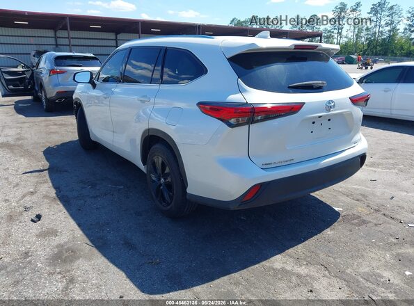 5TDGZRAH8LS022097 2020 TOYOTA HIGHLANDER White უკანა მარცხენა