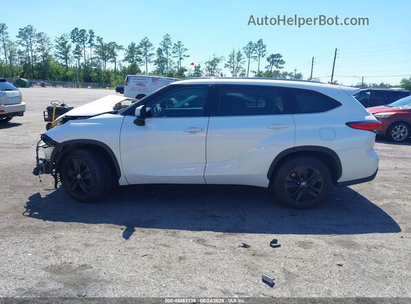5TDGZRAH8LS022097 2020 TOYOTA HIGHLANDER White სალონის 360-გრადუსიანი ხედი