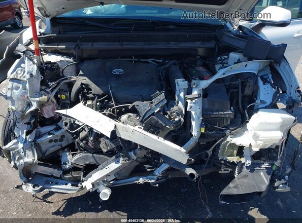 5TDGZRAH8LS022097 2020 TOYOTA HIGHLANDER White უკანა ხედი