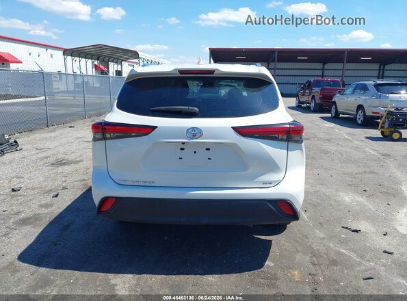 5TDGZRAH8LS022097 2020 TOYOTA HIGHLANDER White 