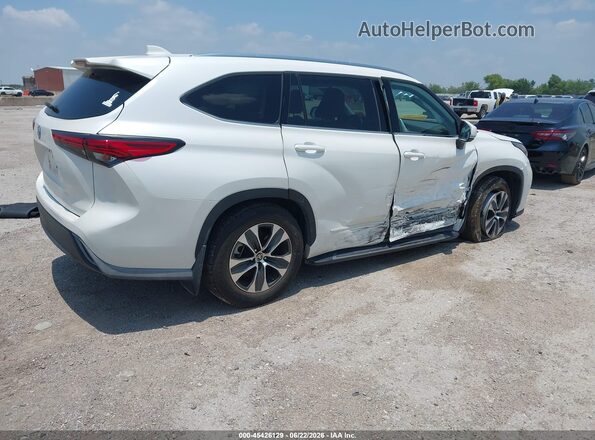 5TDGZRAH9LS021007 2020 TOYOTA HIGHLANDER White Tył prawy
