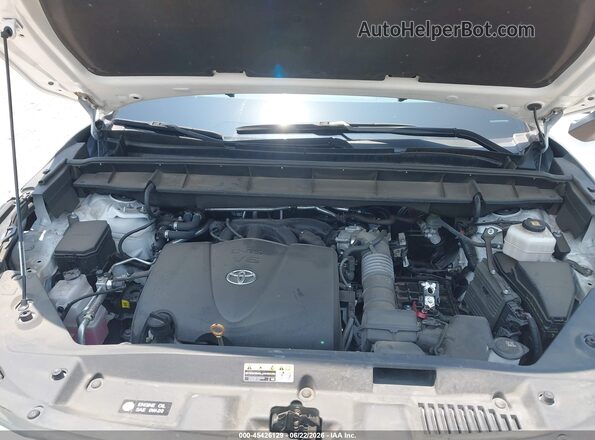 5TDGZRAH9LS021007 2020 TOYOTA HIGHLANDER White Widok z tyłu