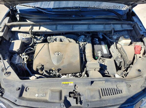 5TDGZRAH9LS021461 2020 TOYOTA HIGHLANDER Gray Շարժիչի բաժամունքի տեսք