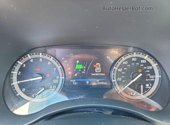 5TDGZRAH9LS021461 2020 TOYOTA HIGHLANDER Gray Սարքավորումների վահանակի տեսք