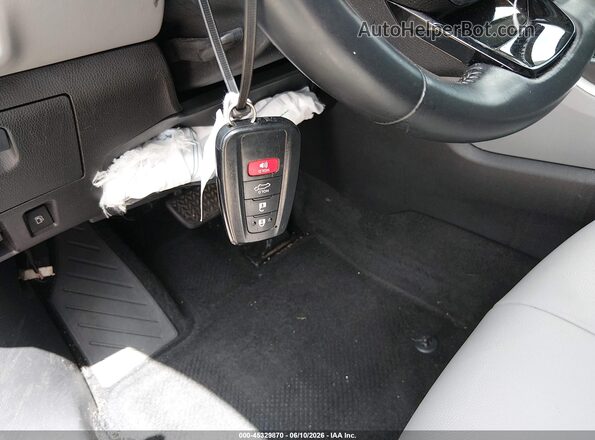 5TDGZRAH9MS066174 2021 TOYOTA HIGHLANDER Gray წინა პანელის ხედი