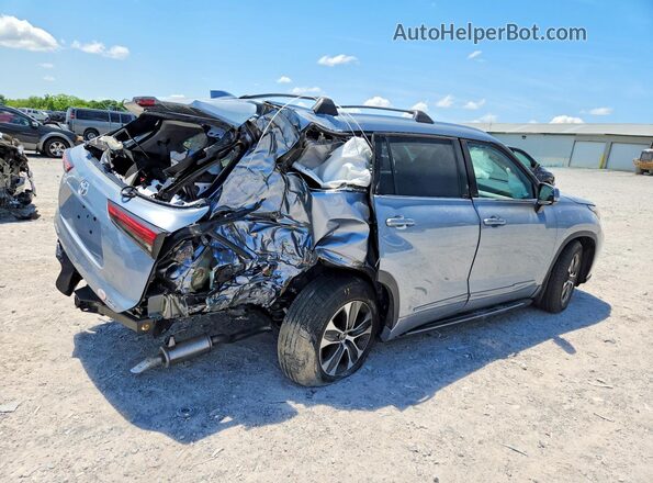 5TDGZRAH9MS081032 2021 TOYOTA HIGHLANDER Blue 