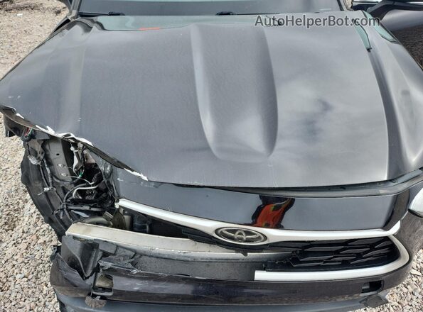 5TDGZRAHXMS043650 2021 TOYOTA HIGHLANDER Черный Вид задней части салона