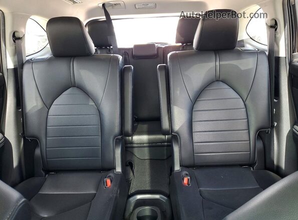 5TDGZRAHXMS520089 2021 TOYOTA HIGHLANDER Черный Вид задних сидений
