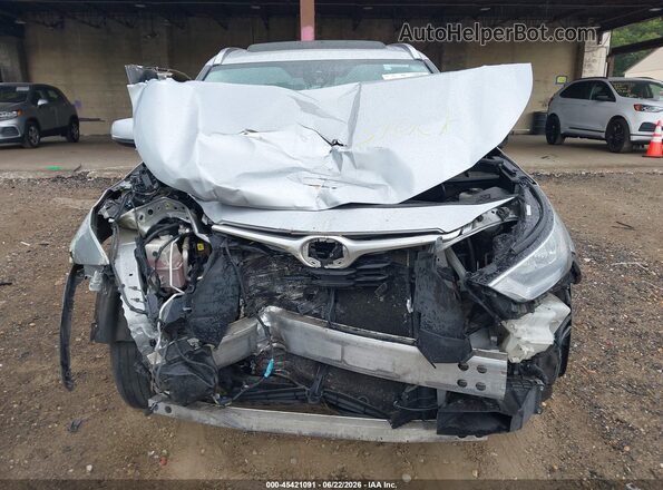 5TDGZRBH0LS000593 2020 TOYOTA HIGHLANDER Gray Front view