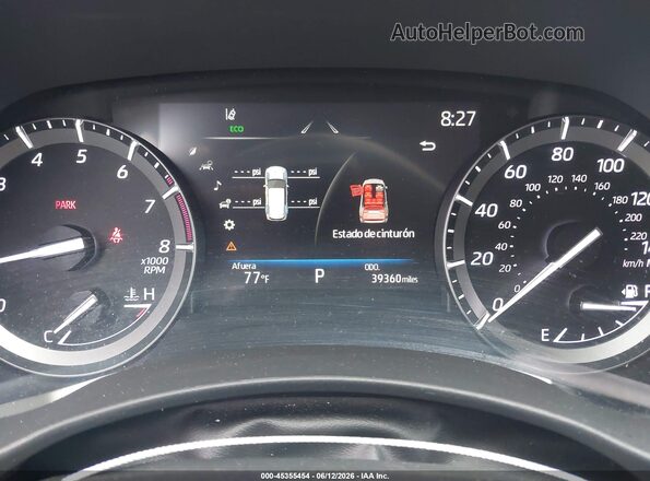 5TDGZRBH0MS145909 2021 TOYOTA HIGHLANDER Gray Vista de los asientos traseros