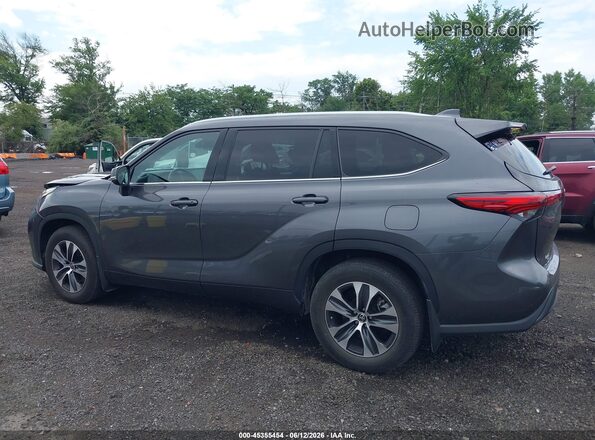 5TDGZRBH0MS145909 2021 TOYOTA HIGHLANDER Gray 