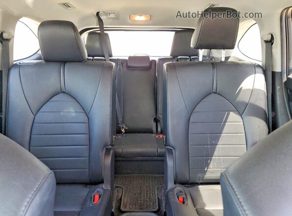 5TDGZRBH2MS057315 2021 TOYOTA HIGHLANDER Gray Rear seats view
