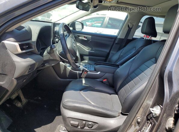 5TDGZRBH2MS057315 2021 TOYOTA HIGHLANDER Gray Front interior view