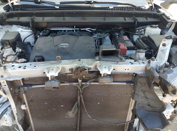 5TDGZRBH2MS130974 2021 TOYOTA HIGHLANDER Белый Вид задней части салона