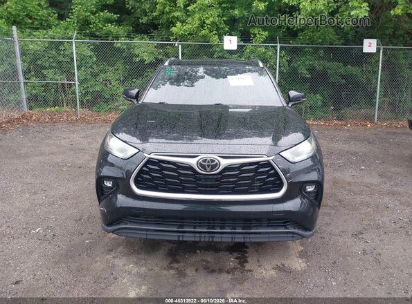 5TDGZRBH4MS148084 2021 TOYOTA HIGHLANDER Black Вид задньої частини салону