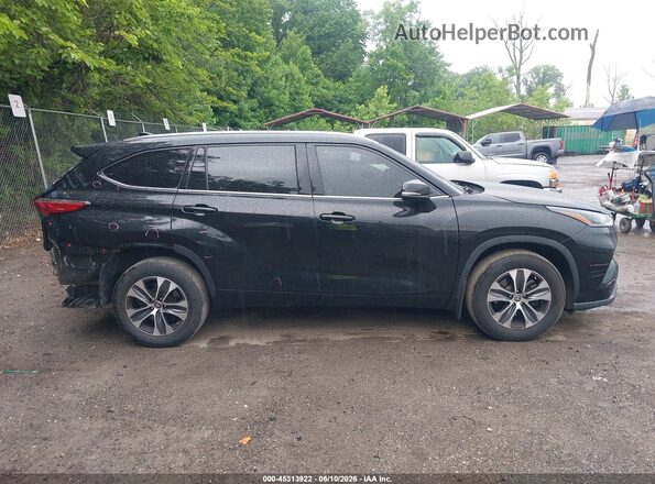 5TDGZRBH4MS148084 2021 TOYOTA HIGHLANDER Black Панорамний вид салону 360°