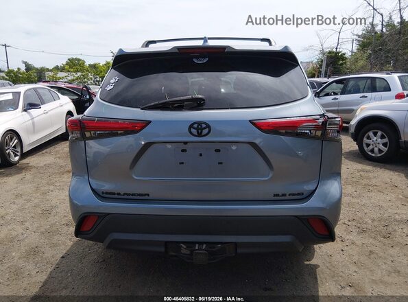 5TDGZRBH5MS139796 2021 TOYOTA HIGHLANDER Blue 