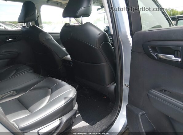 5TDGZRBH5MS139796 2021 TOYOTA HIGHLANDER Blue VIN կոդի պիտակի տեսք