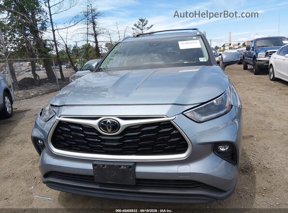 5TDGZRBH5MS139796 2021 TOYOTA HIGHLANDER Blue Սարքավորումների վահանակի տեսք