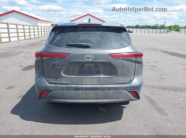 5TDGZRBH6LS509409 2020 TOYOTA HIGHLANDER Gray 