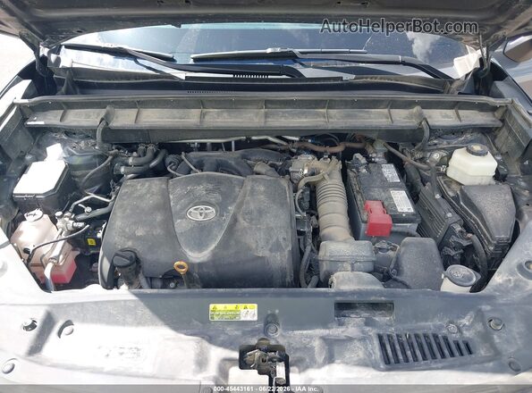 5TDGZRBH6LS509409 2020 TOYOTA HIGHLANDER Gray Widok z tyłu