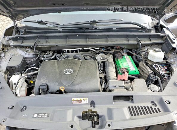 5TDGZRBH6MS069161 2021 TOYOTA HIGHLANDER Gray 