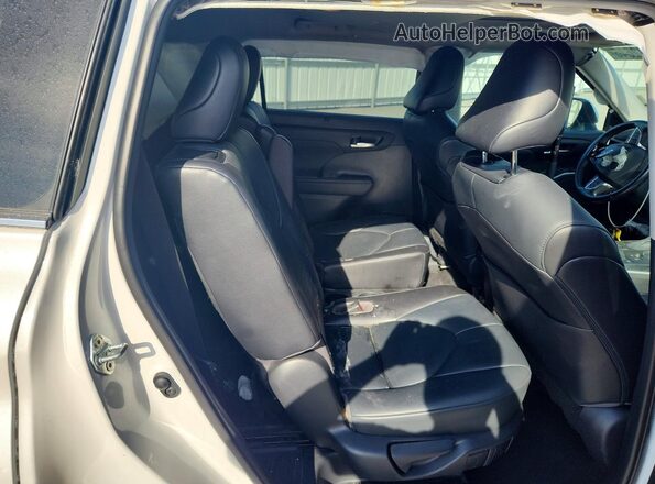 5TDGZRBH6MS130251 2021 TOYOTA HIGHLANDER White Вид задньої частини салону
