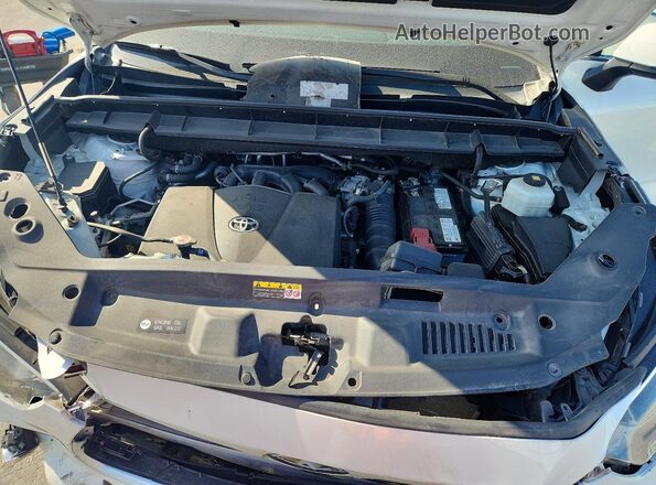 5TDGZRBH6MS130251 2021 TOYOTA HIGHLANDER White Вид підкапотного простору