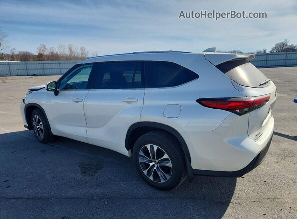 5TDGZRBH6MS130251 2021 TOYOTA HIGHLANDER White Задня ліва чверть