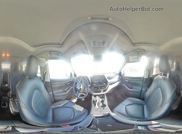 5TDGZRBH6MS130251 2021 TOYOTA HIGHLANDER White Панорамний вид салону 360°