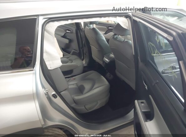 5TDGZRBH6MS548745 2021 TOYOTA HIGHLANDER Silver VIN կոդի պիտակի տեսք