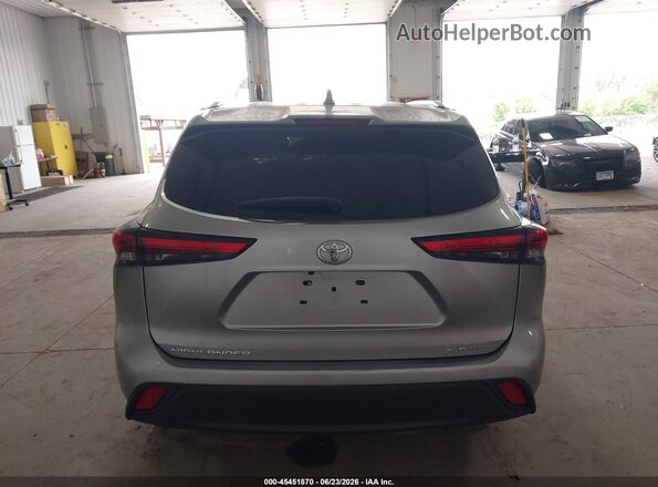 5TDGZRBH6MS548745 2021 TOYOTA HIGHLANDER Silver 